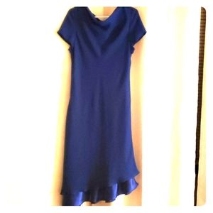 Royal blue dress